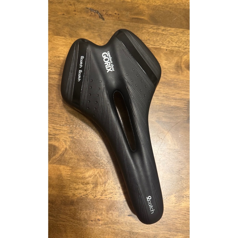Gorix Comfort‎ Clear Bike Seat -Ergonomic, Breathable - Bicycle Saddle brand new